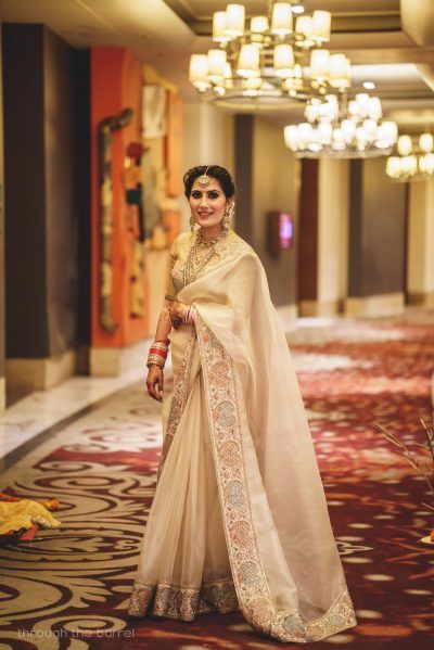 Elevating Your Reception Look with Sarees