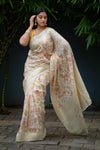 Premium Threadwork Saree