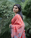 Chanderi Block Print Saree