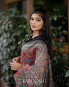 Chanderi Block Print Saree