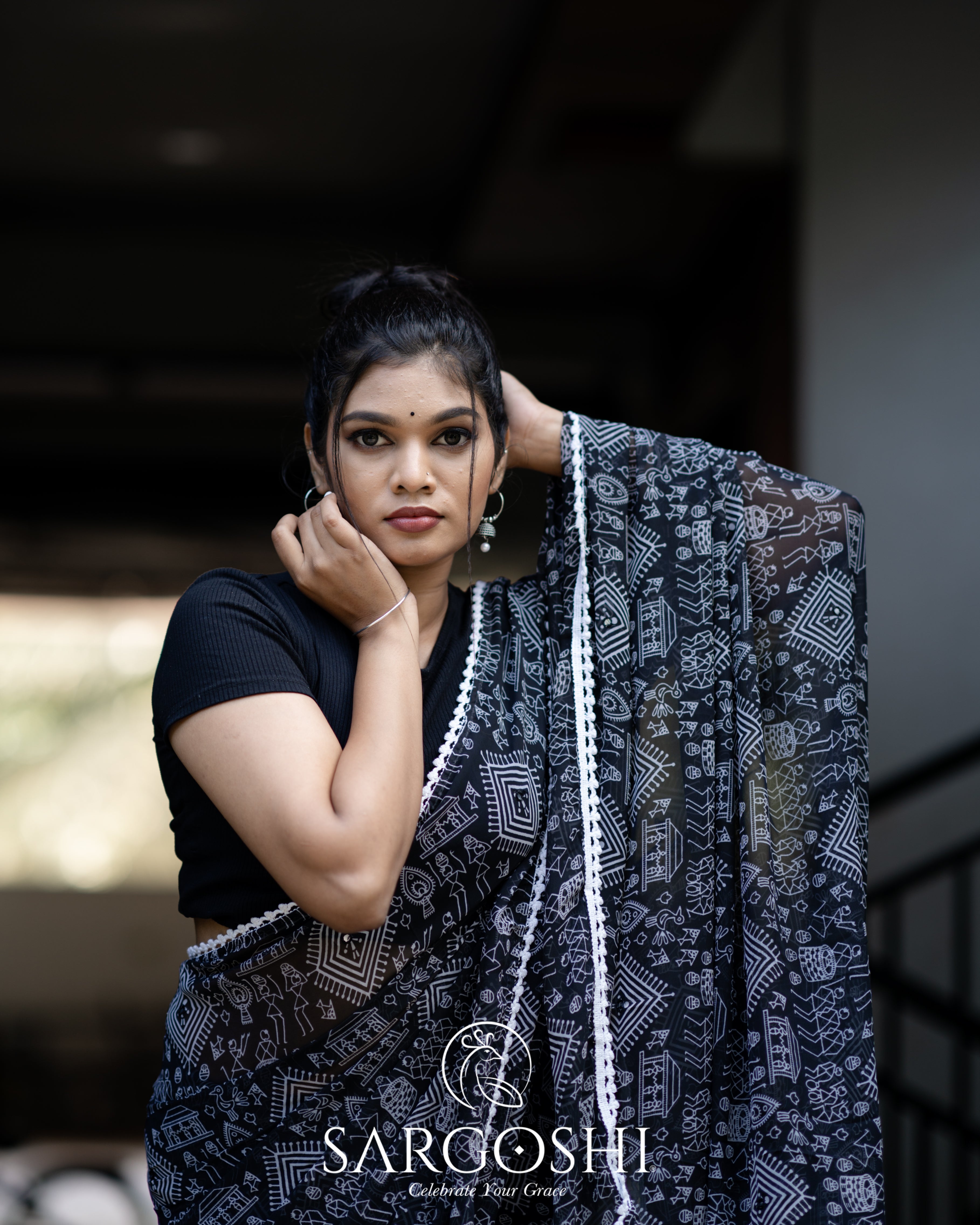 Vareli Printed Saree