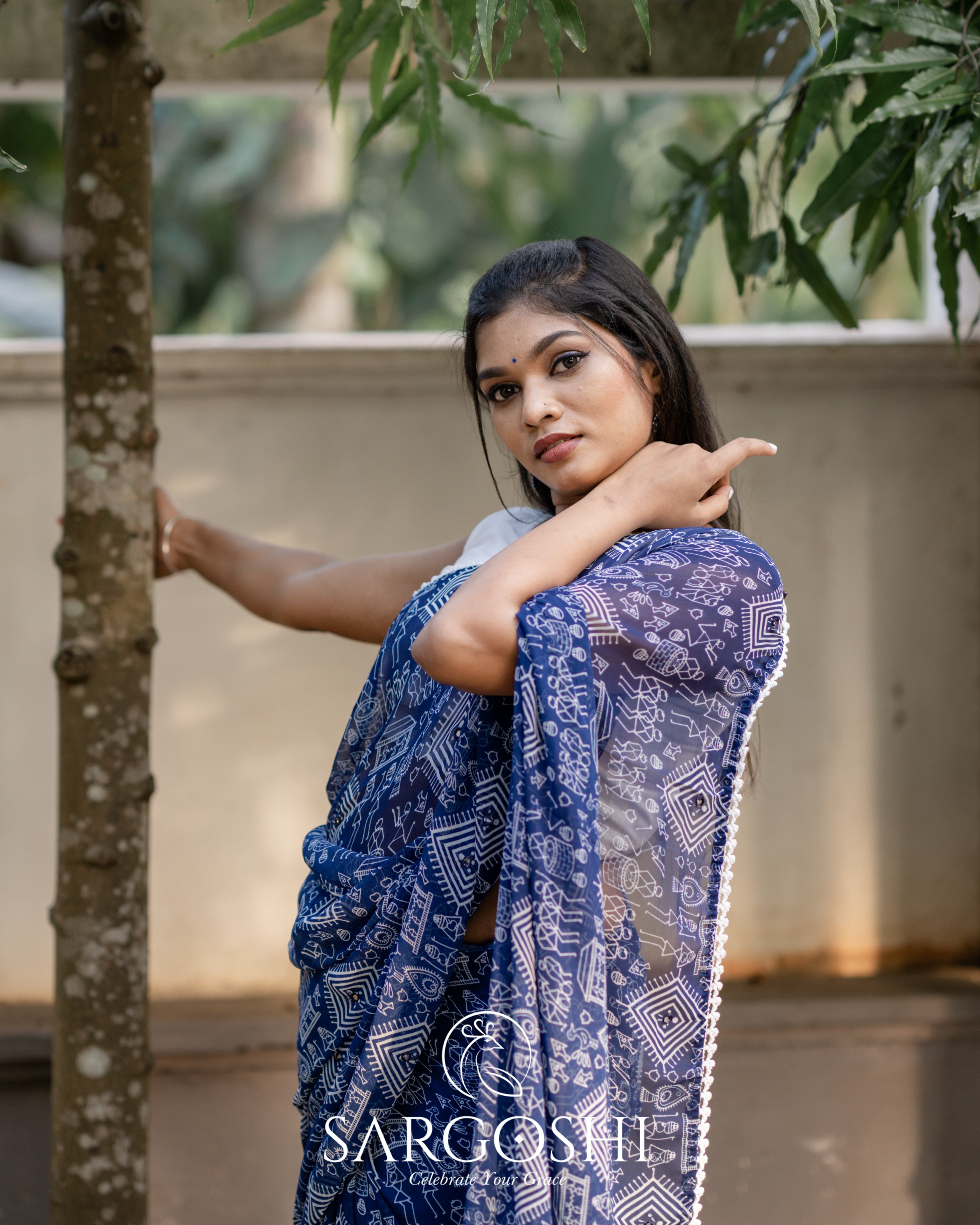 Vareli Printed Saree