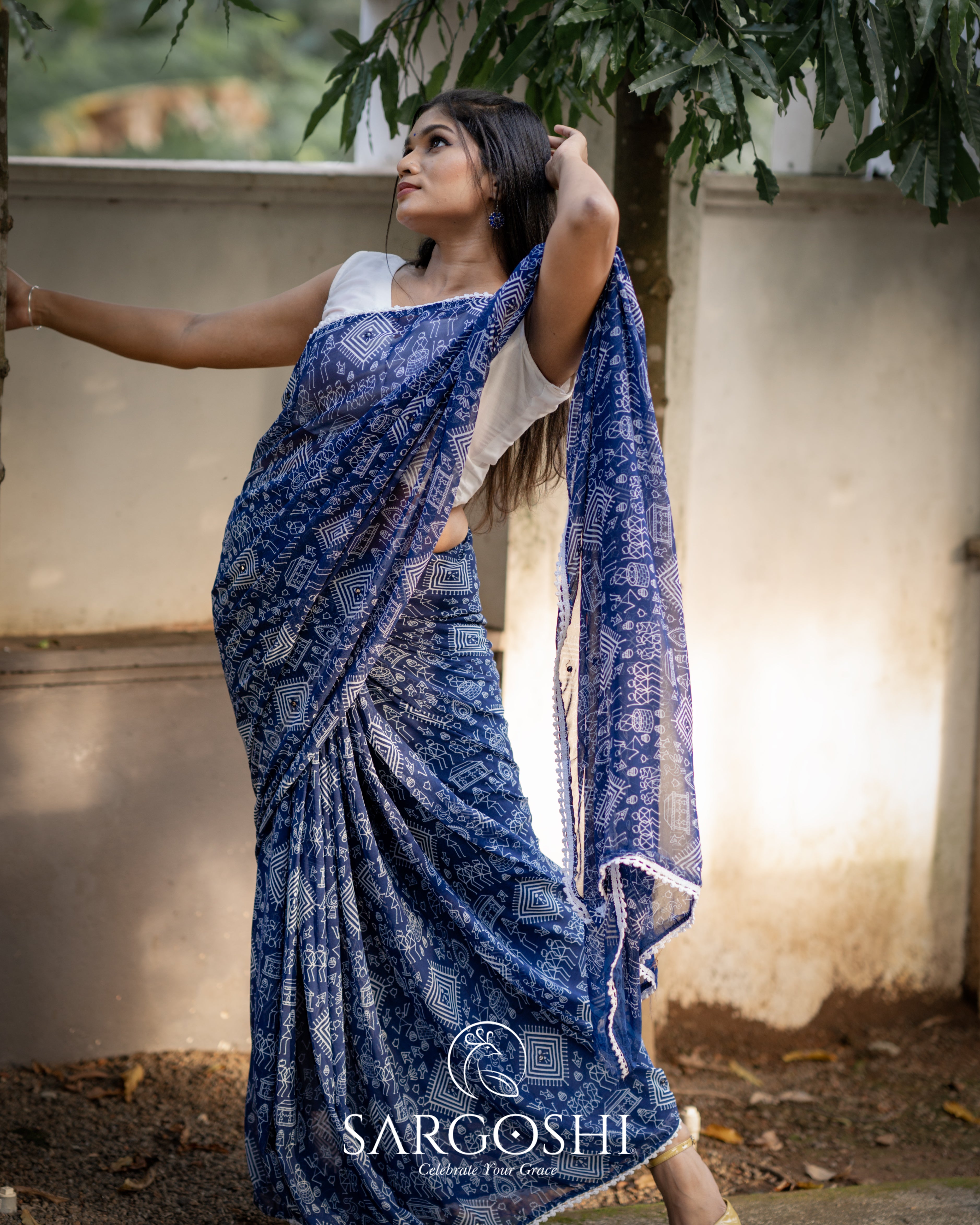 Vareli Printed Saree