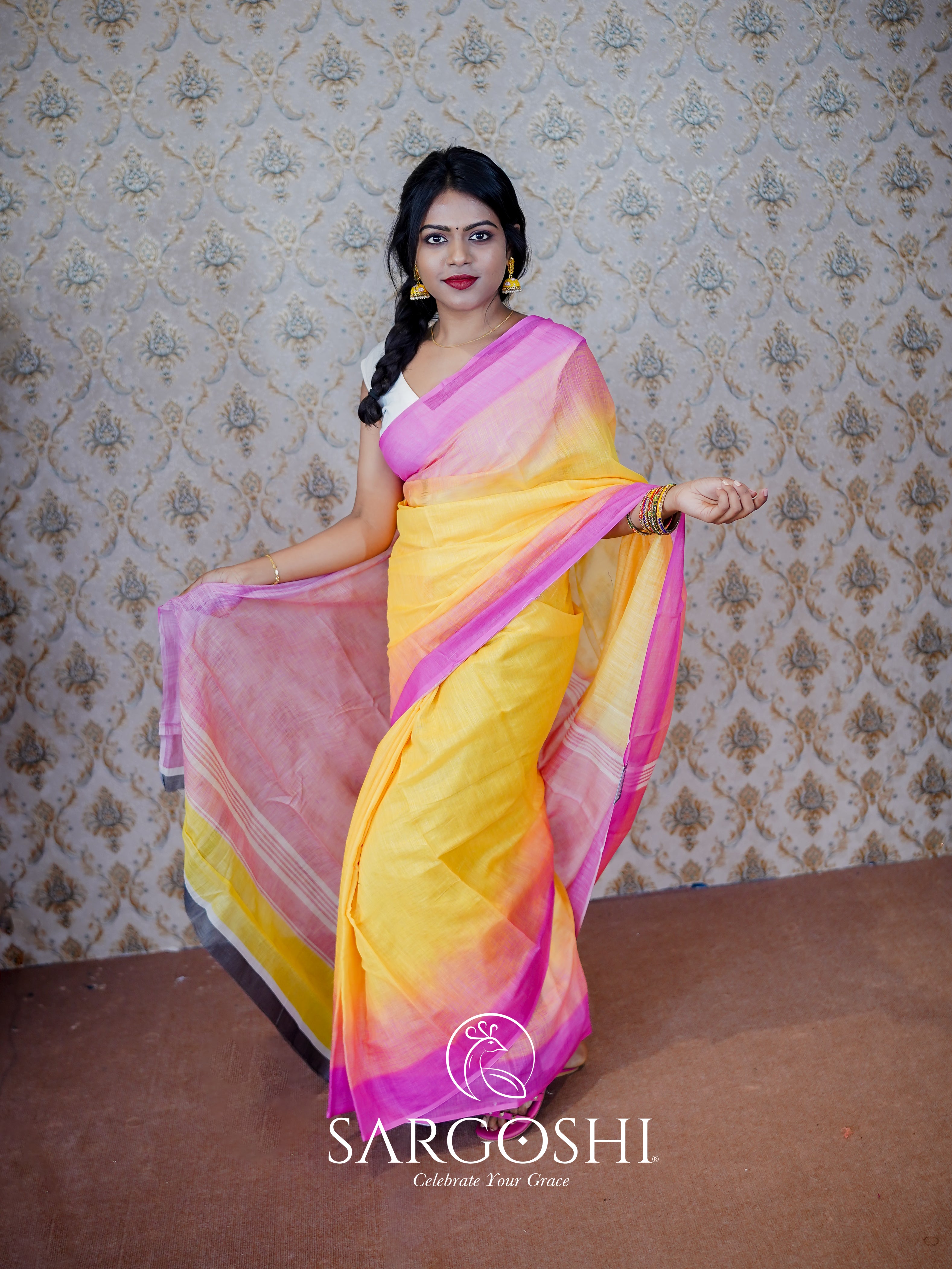 LINEN SAREE