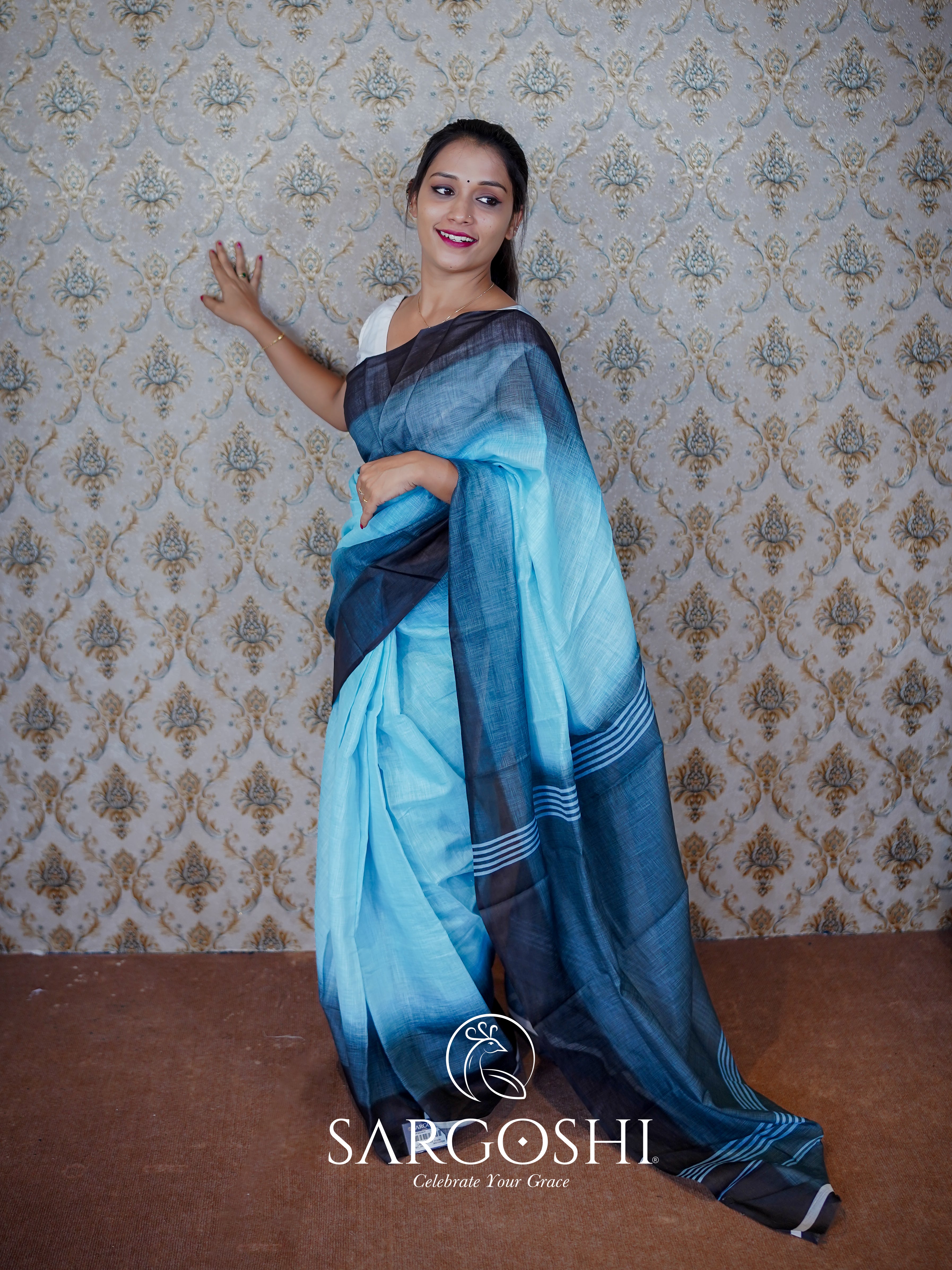 LINEN SAREE