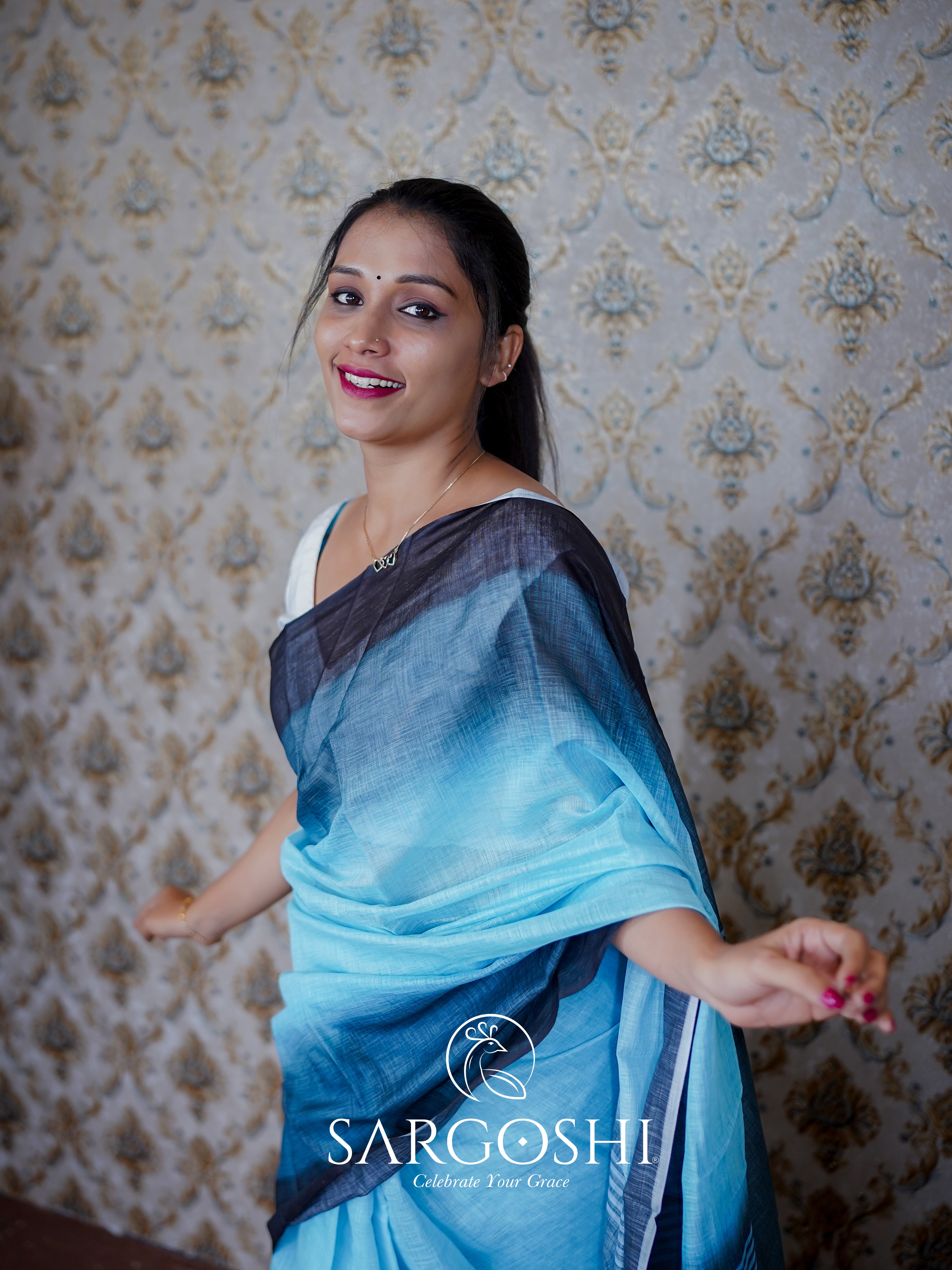 LINEN SAREE