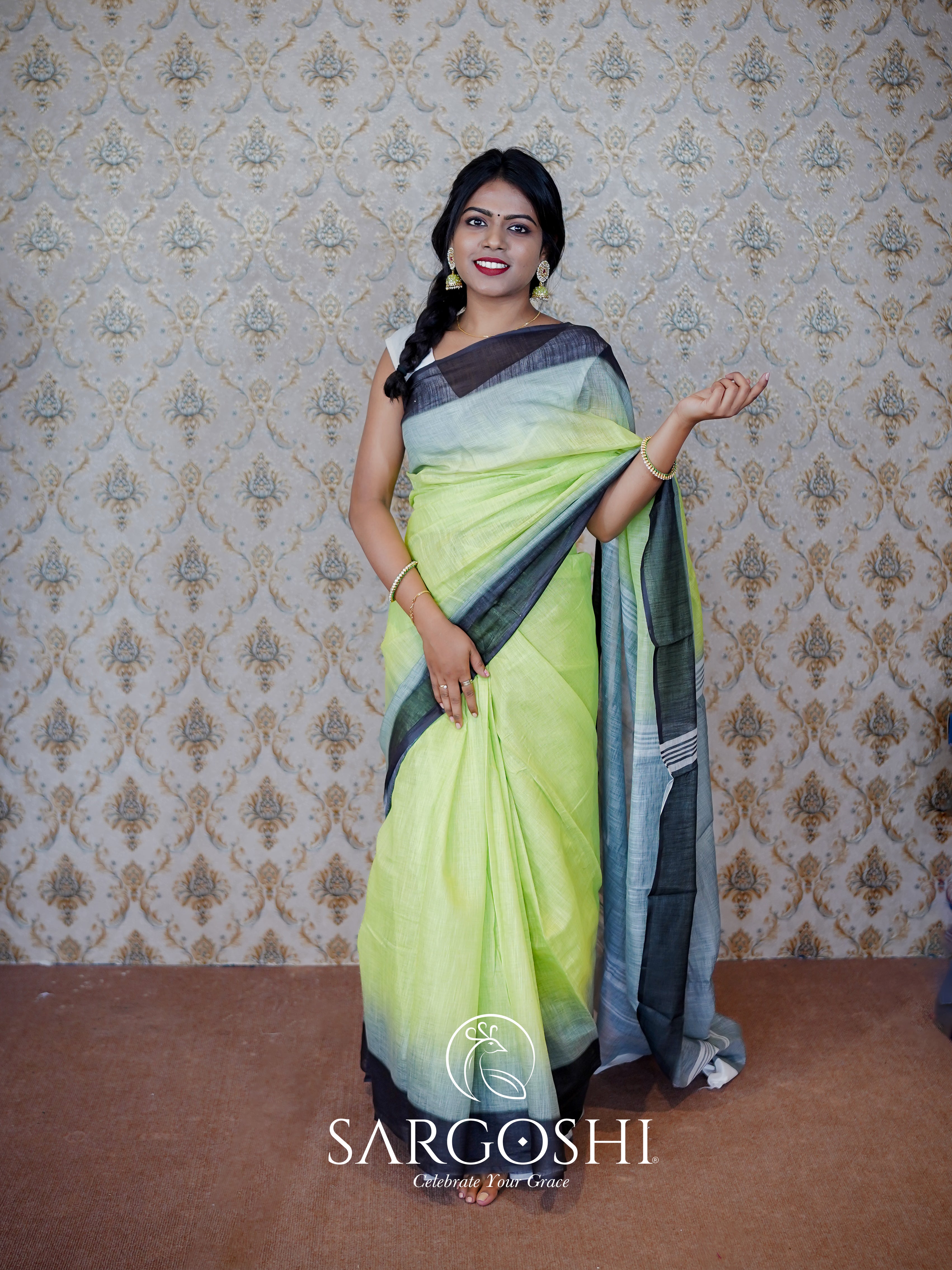 LINEN SAREE