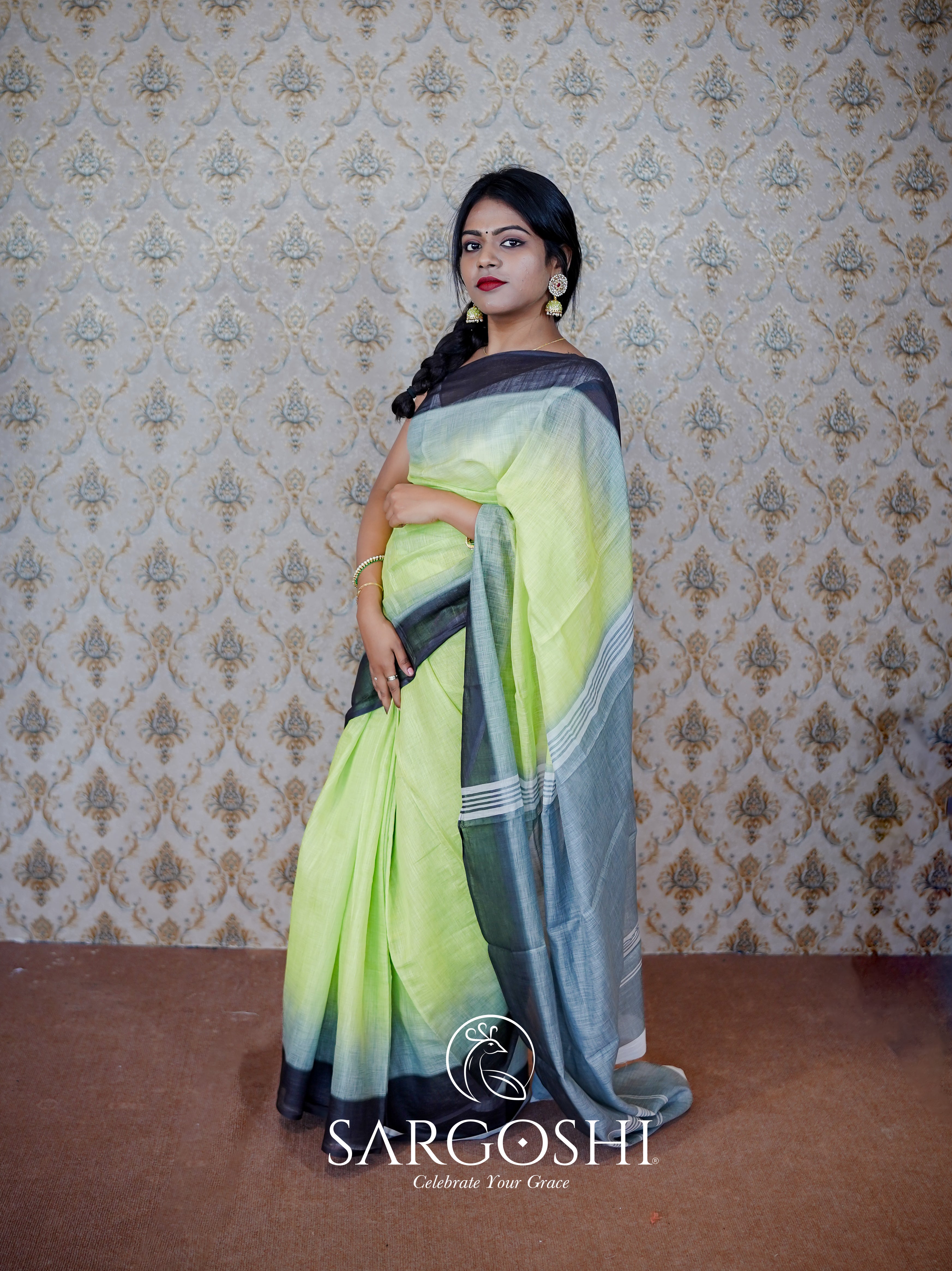 LINEN SAREE