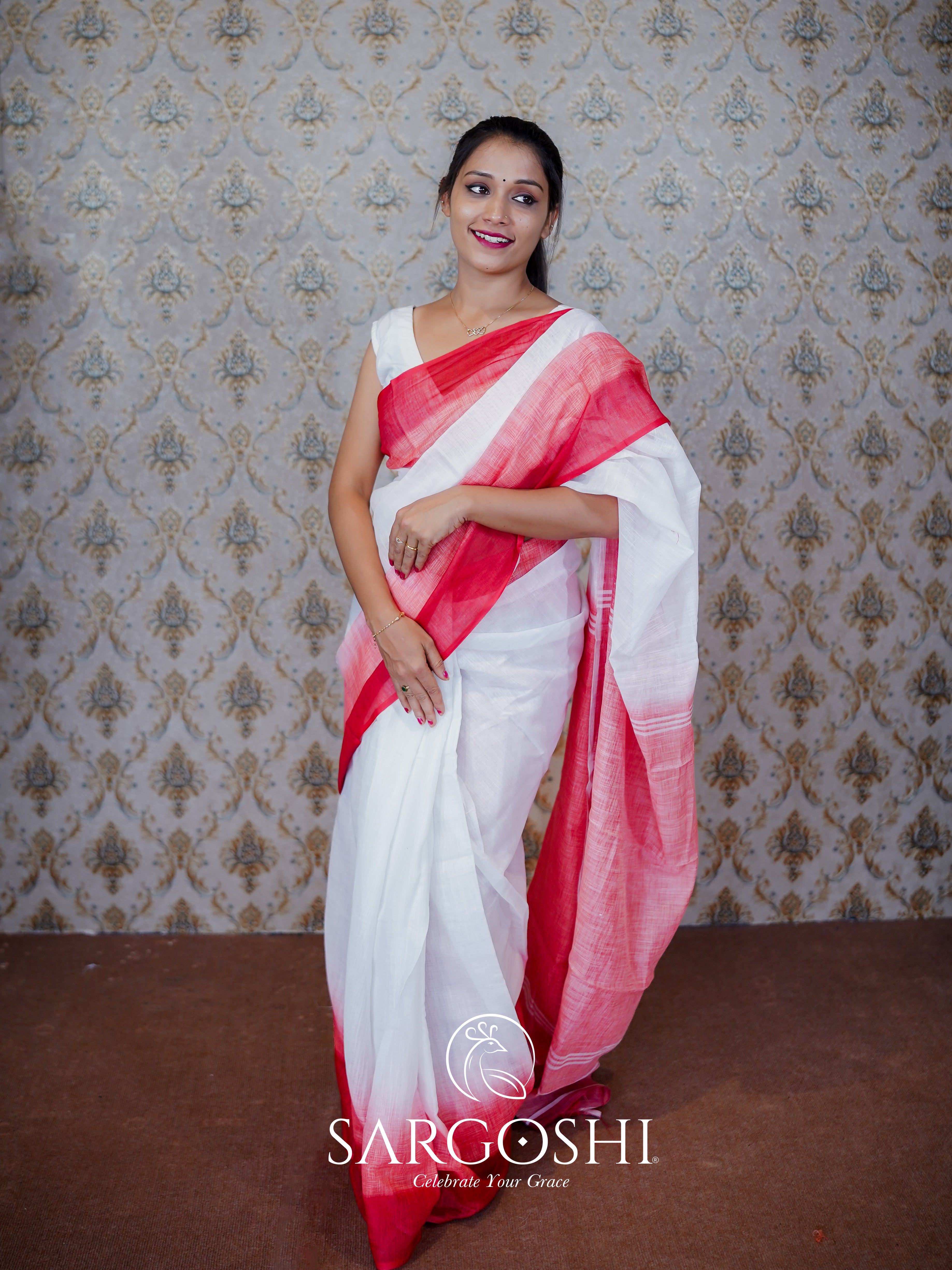 LINEN SAREE