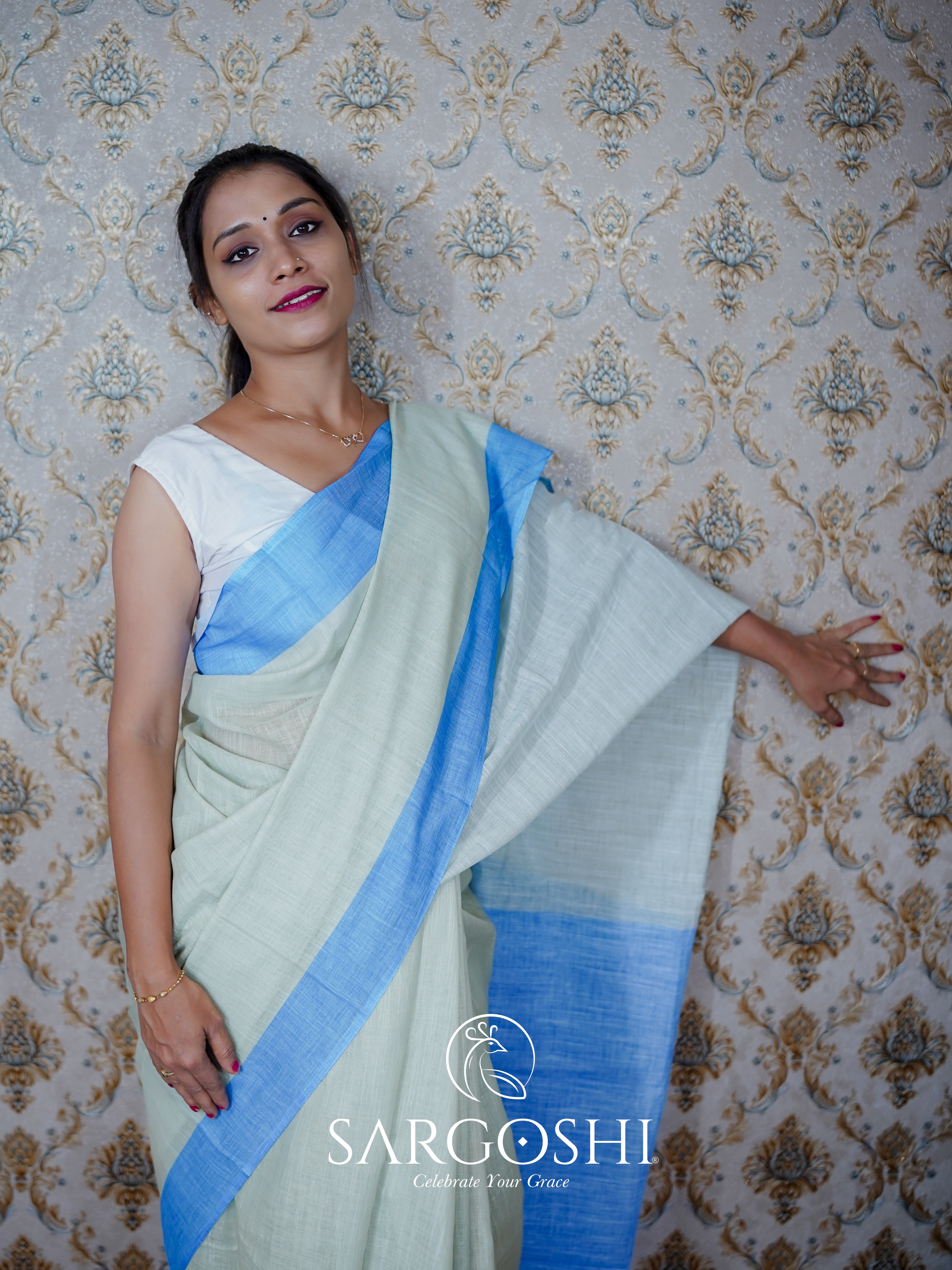 LINEN SAREE