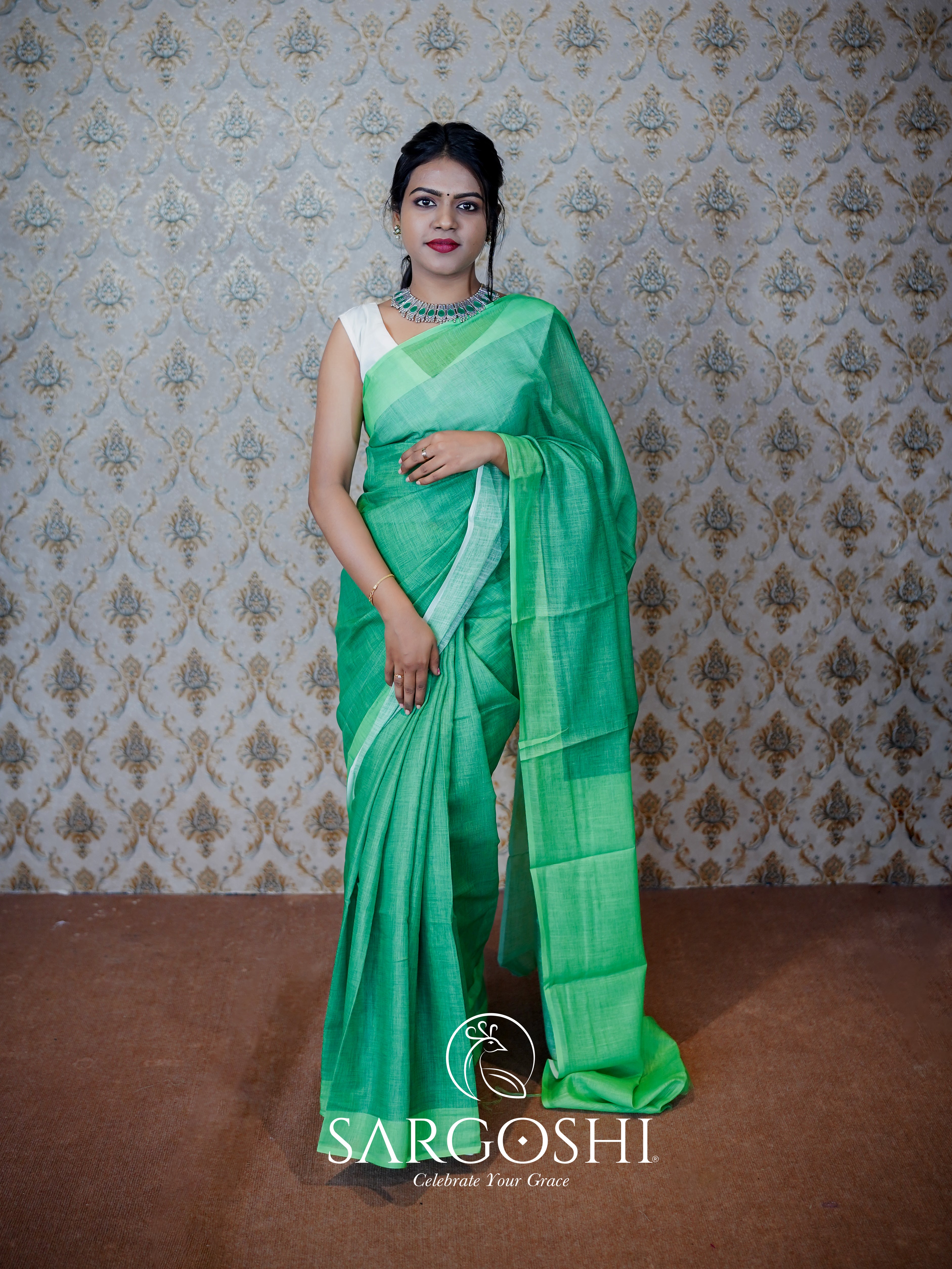 LINEN SAREE