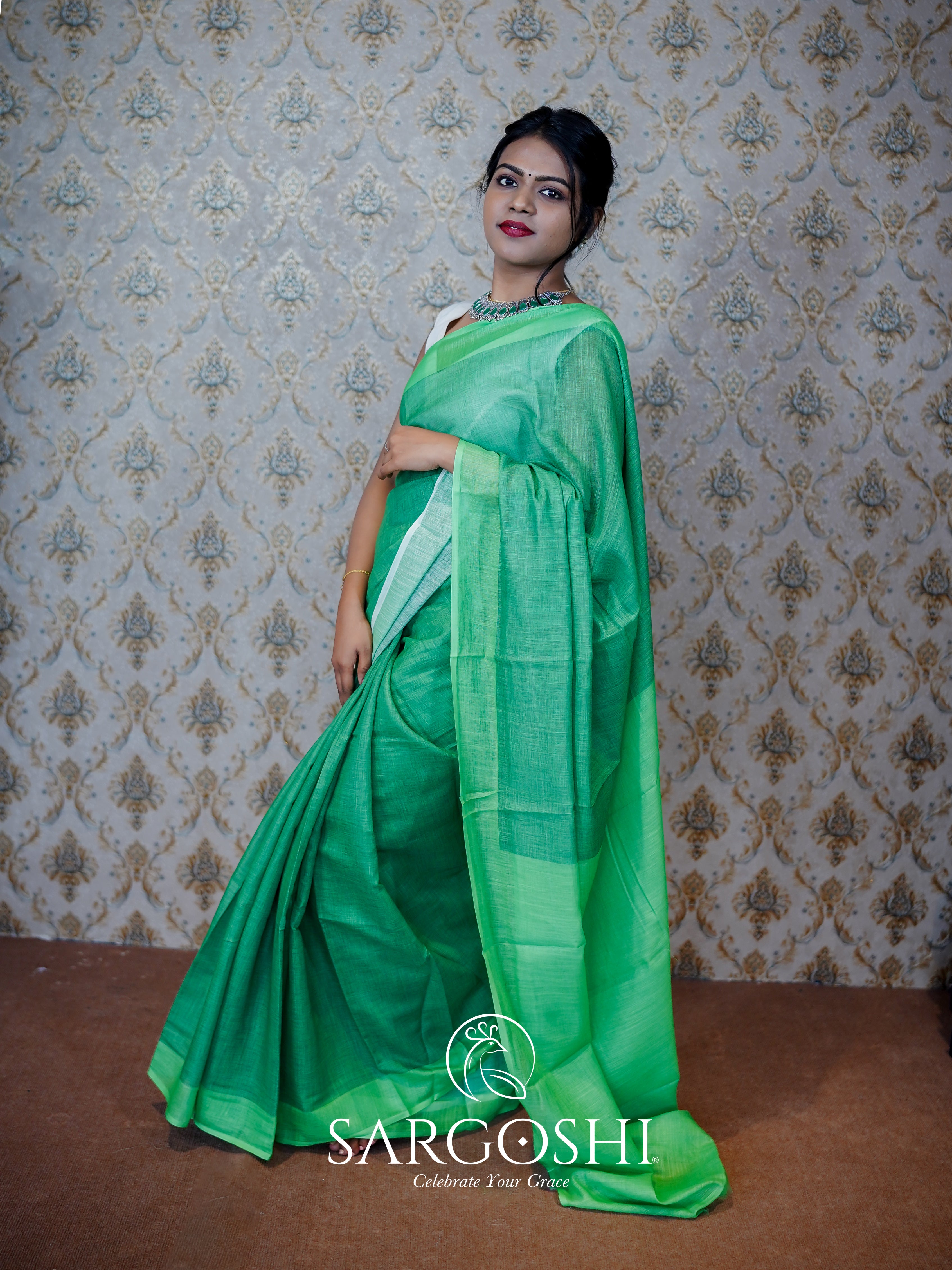 LINEN SAREE