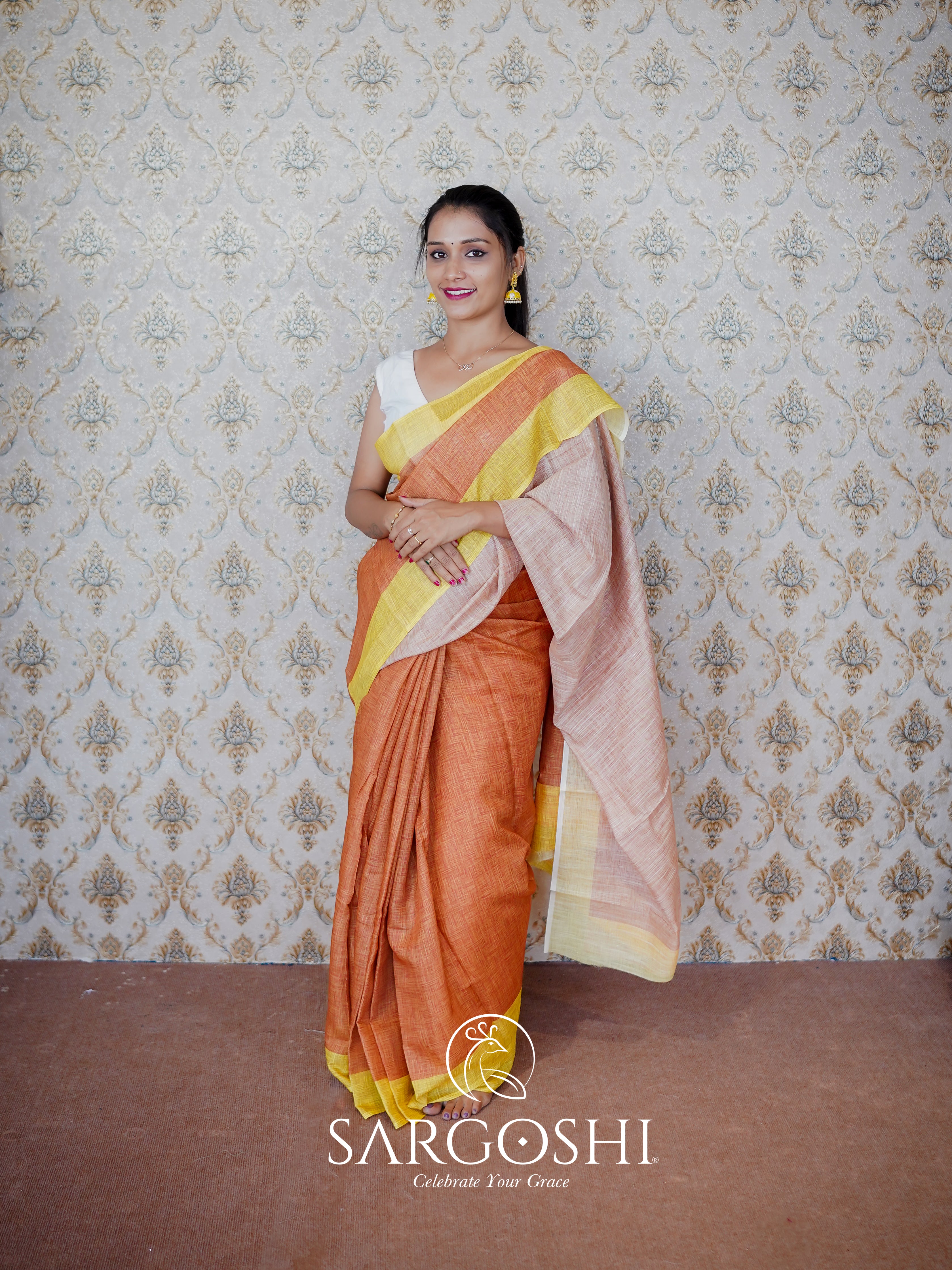 LINEN SAREE