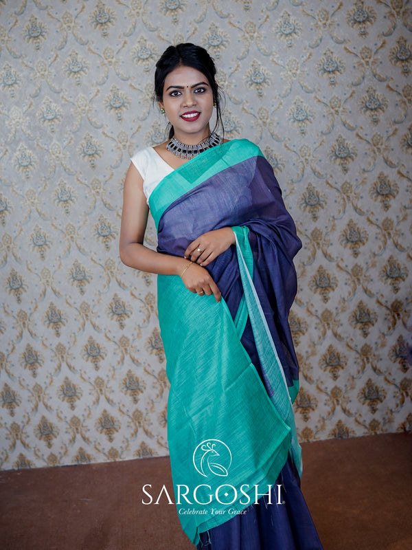 LINEN SAREE