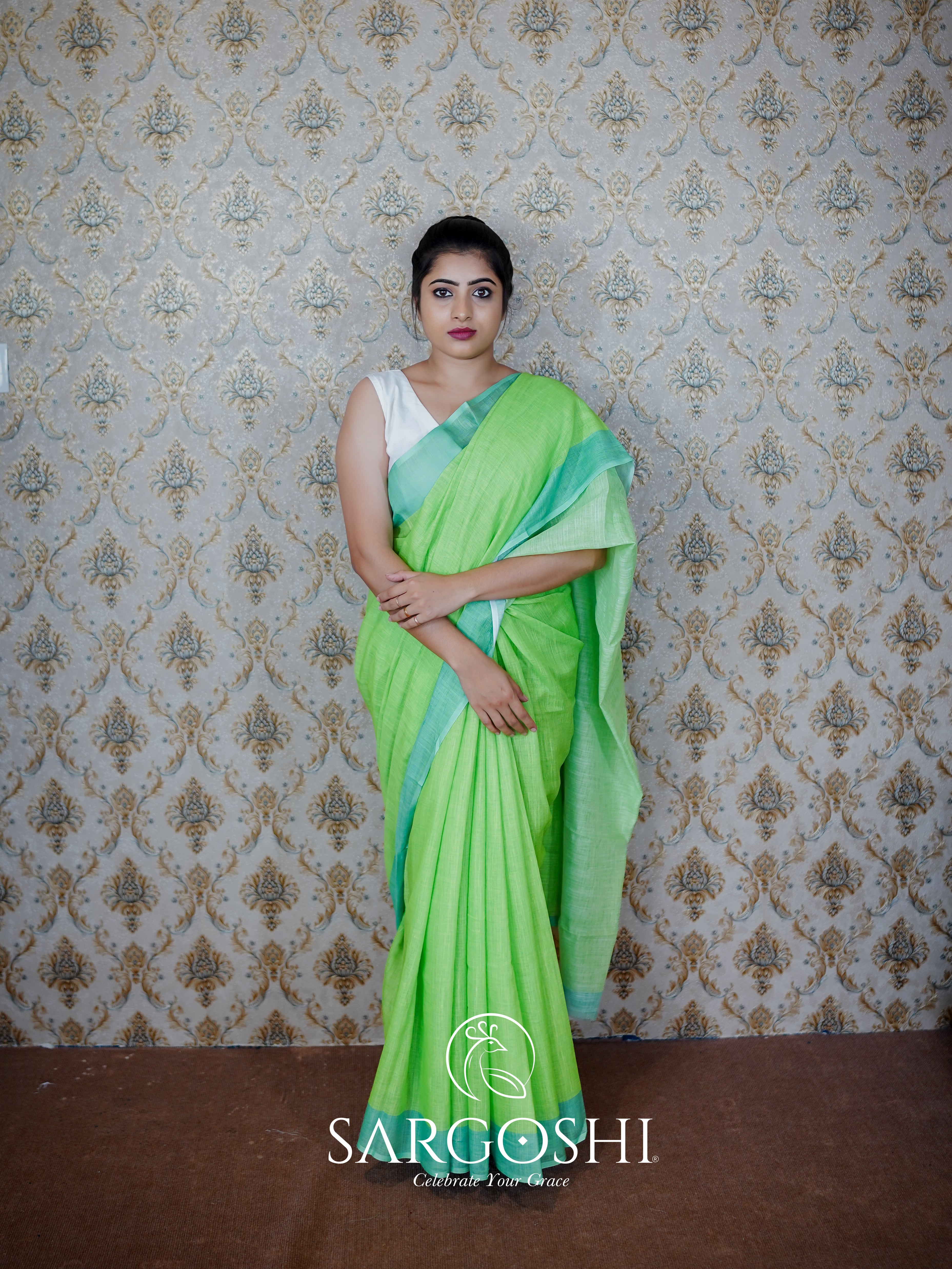 LINEN SAREE