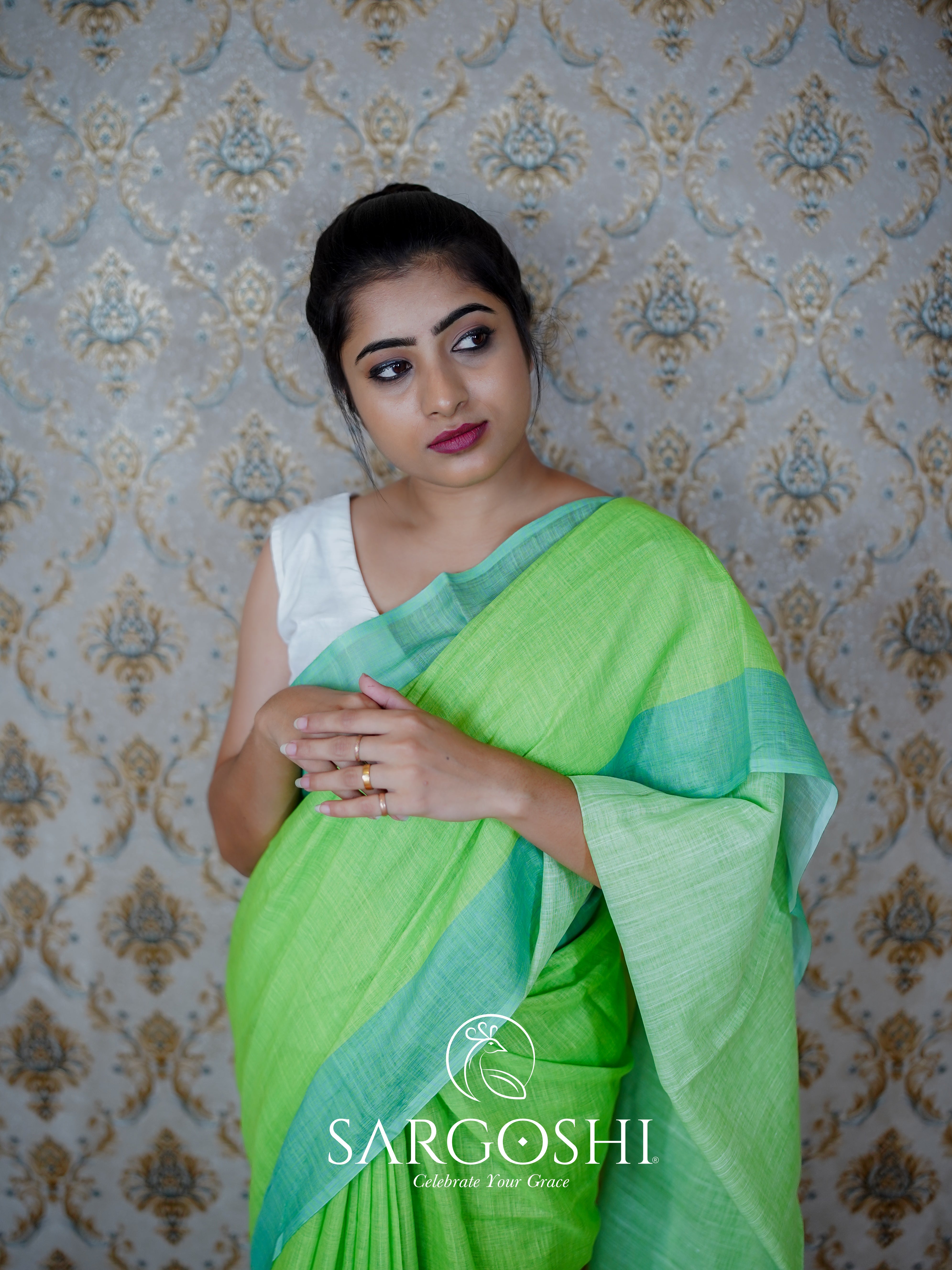 LINEN SAREE