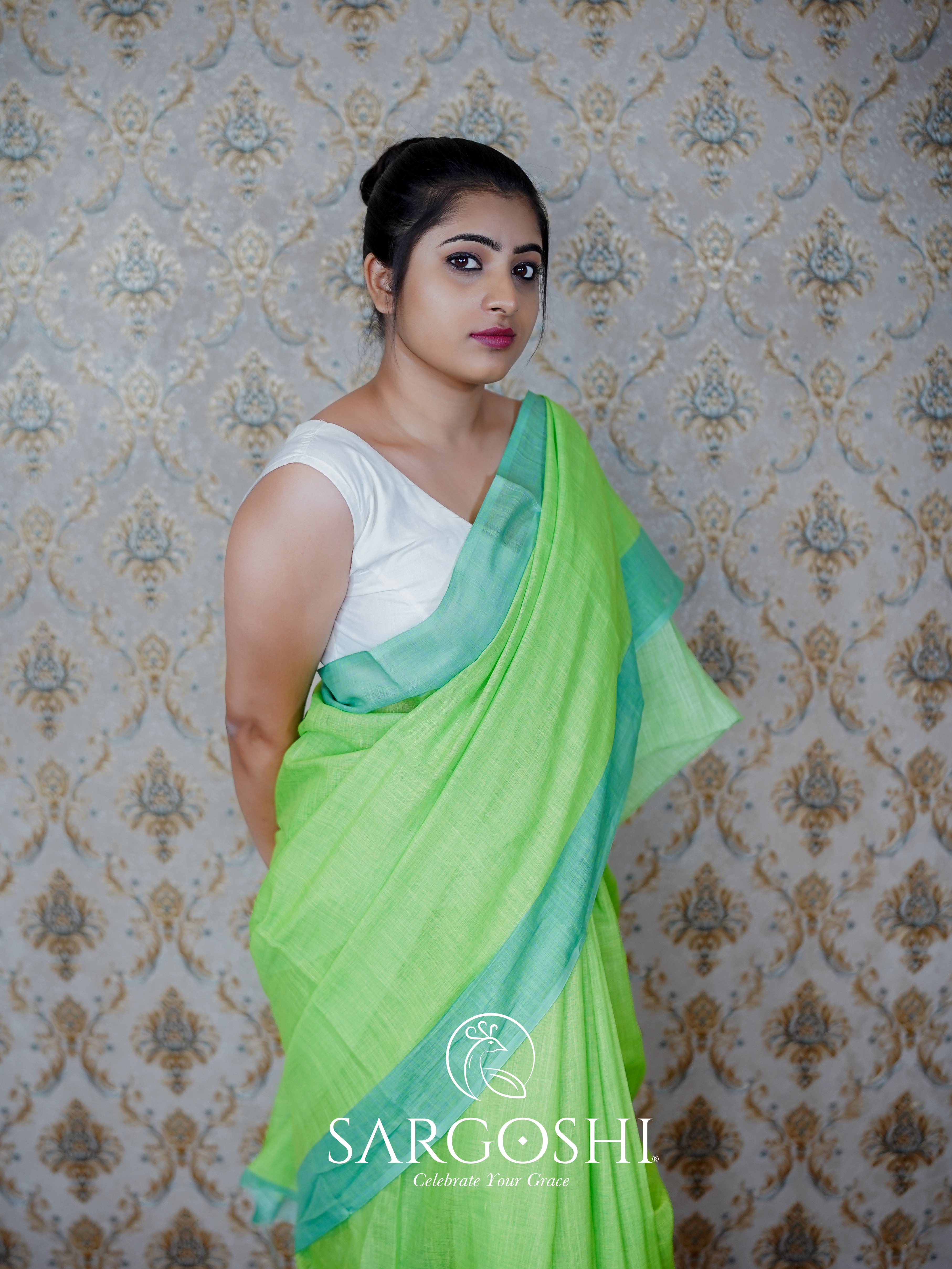 LINEN SAREE