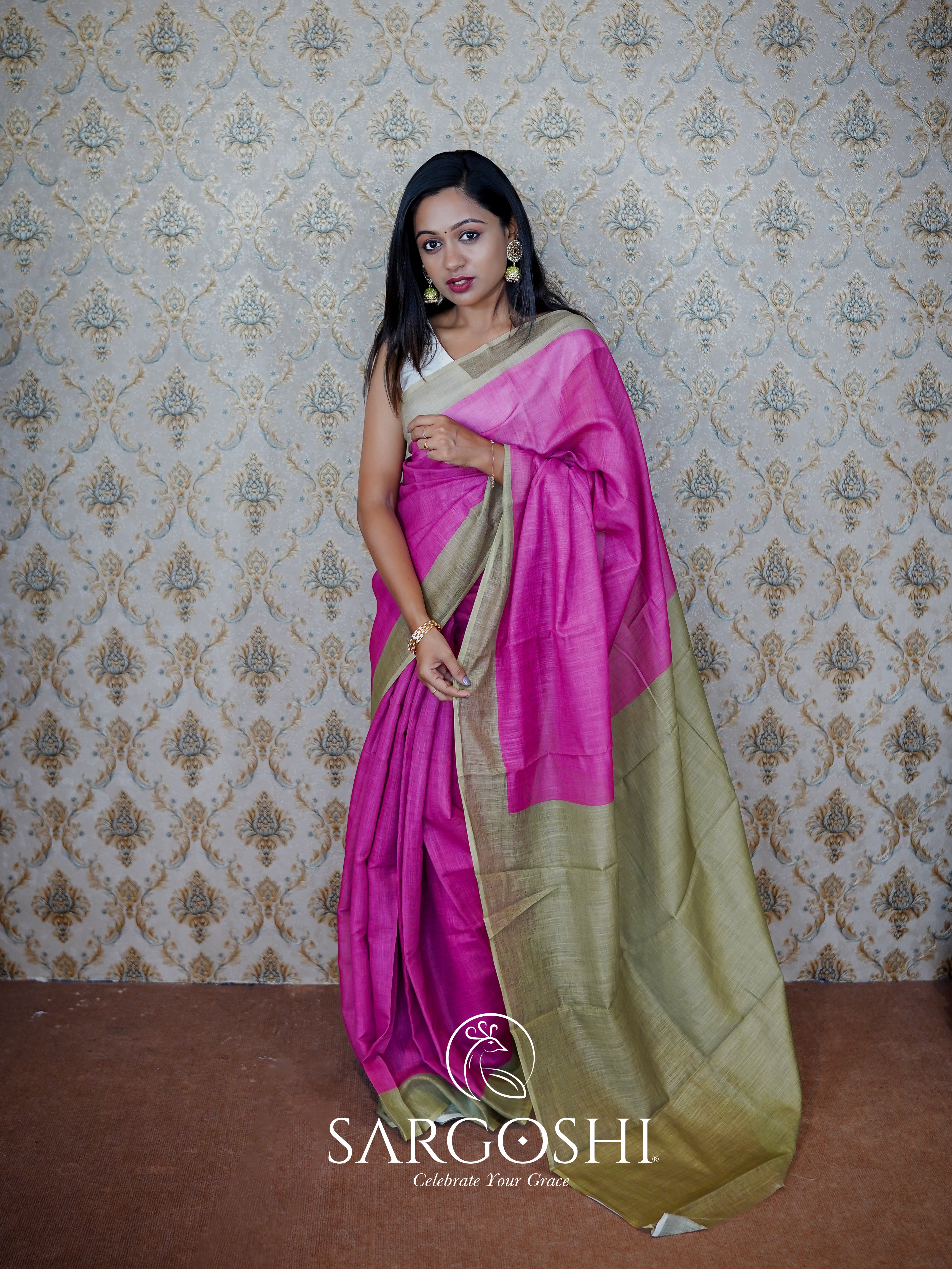 LINEN SAREE