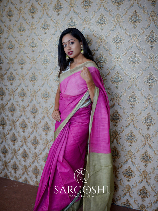 LINEN SAREE